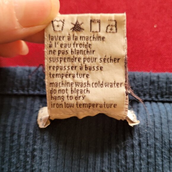 Guilty | Blue Zip Mini Dress | Womens M | Casual Silver Hardware - Picture 9 of 9